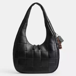 NWT COACH COACHTOPIA ALTER/EGO CRESCENT SHOULDER BAG IN UPCRAFTED LEATHER